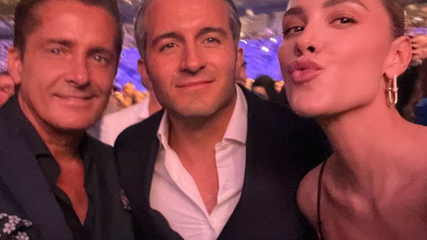 Alejandro Basteri, el invitado de lujo en el cumpleaños del esposo de Michelle Salas