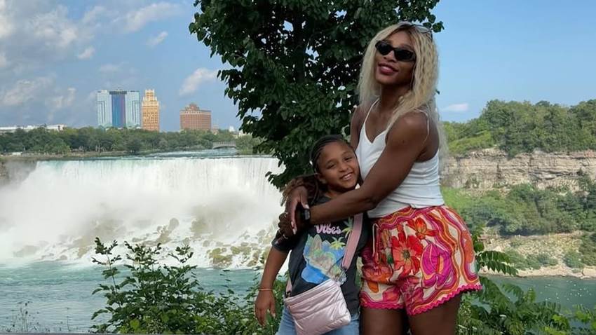 Serena Williams inicia una aventura junto a su hija para conocer las maravillas del mundo