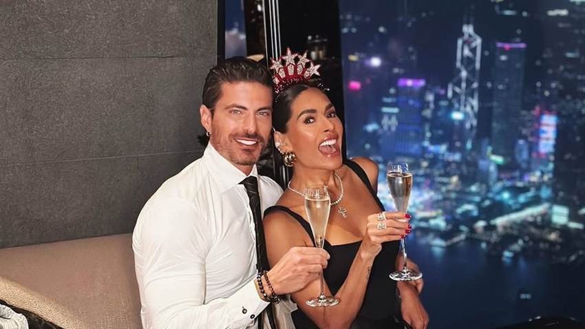 Galilea Montijo, orgullosa de acompañar a su novio en su importante emprendimiento
