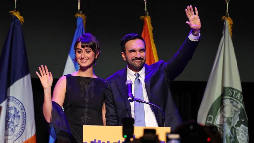 Ella es Rama Duwaji, la joven esposa del recién electo alcalde de Nueva York Zohran Mamdani