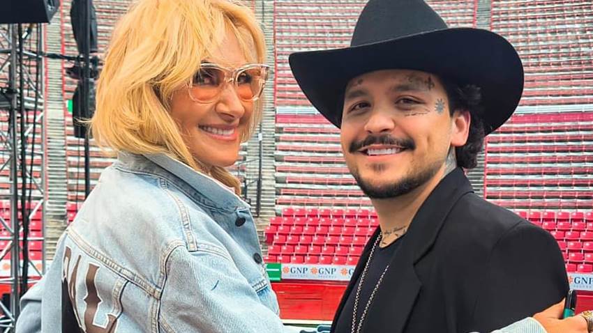Adela Micha y Christian Nodal se reencuentran tras la polémica entrevista que desató críticas