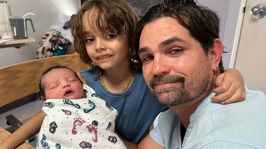 Ferdinando Valencia comparte feliz los detalles del nacimiento de su bebé, Saulo