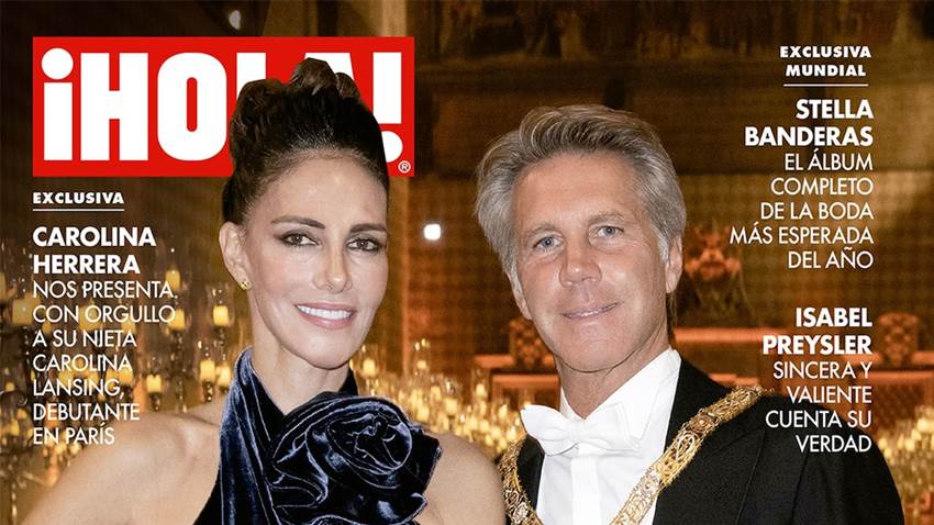 En ¡HOLA!, Adriana Abascal y el Príncipe Filiberto de Saboya, una historia de amor real
