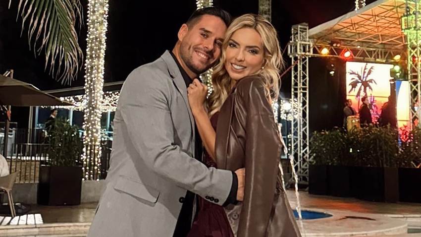 Sebastián Caicedo llena de detalles a su esposa en su primer cumpleaños desde su boda