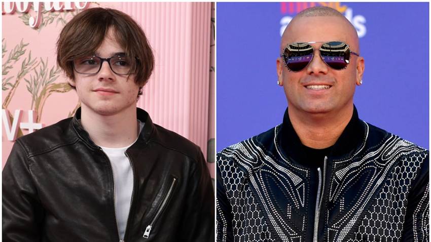 'Tino', hijo de Ricky Martin, comparte una entrañable foto de su infancia junto a la hija de Wisin