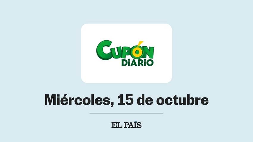 Cupón diario de la ONCE: comprobar sorteo del miércoles 15 de octubre