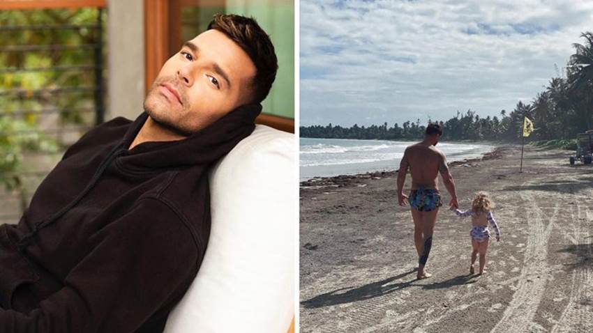 ¡Doble festejo! Ricky Martin cumple 50 años y su hija Lucía celebra su tercer cumpleaños