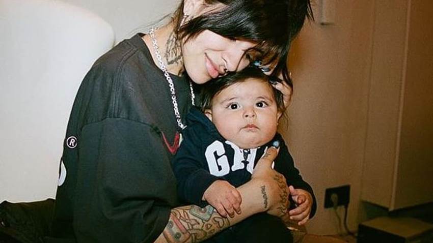 Con una nueva foto, Inti, la hija de Nodal y Cazzu, enternece las redes