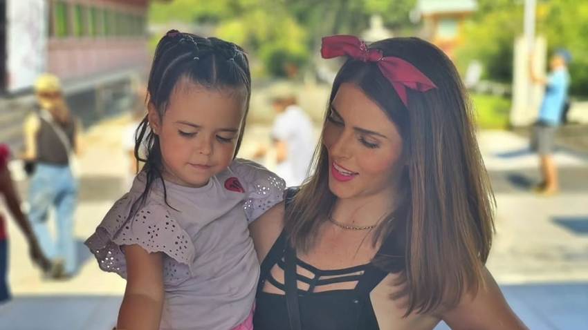 Con una gran fiesta, Claudia Álvarez celebra los cinco años de su hija Kira