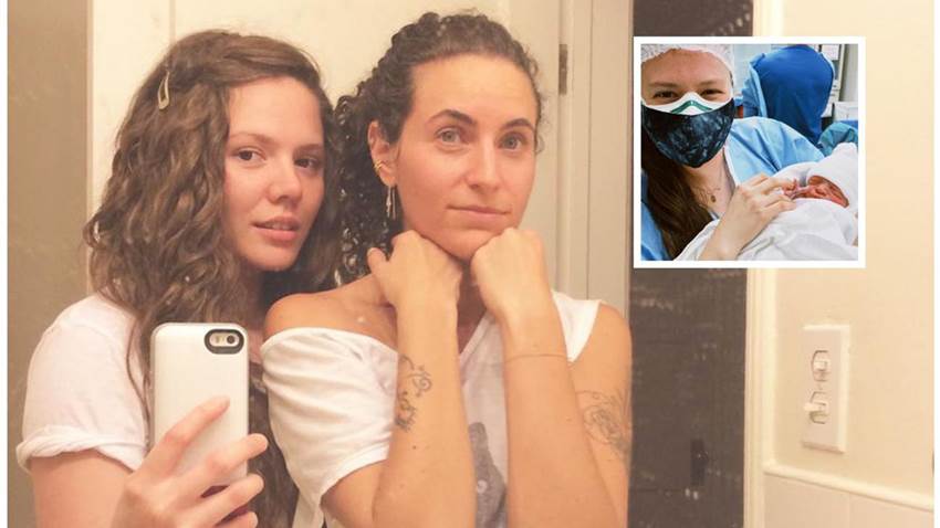 Joy Huerta y su pareja Diana Atri reciben a su segundo hijo