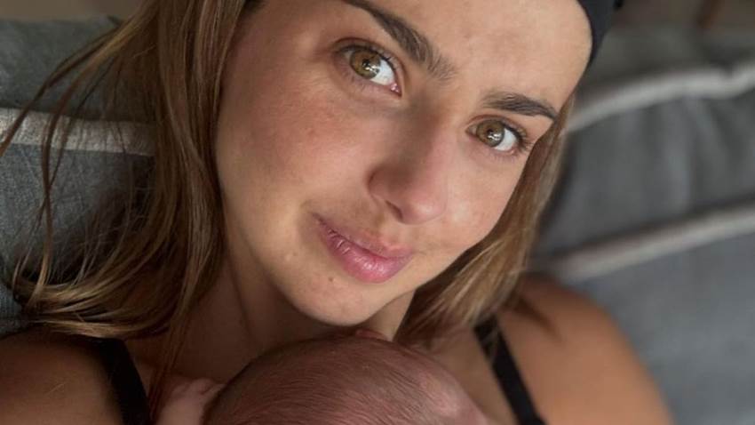 Michelle Renaud comparte las imágenes más tiernas de sus primeros días al lado de Milo