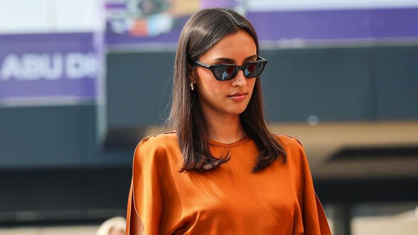 Los ‘looks’ de Alexandra Saint Mleux en el Gran Premio de Abu Dhabi