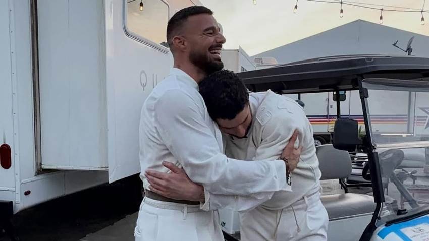Ricky Martin muestra lo que no se vio en su participación en el Super Bowl junto a Bad Bunny