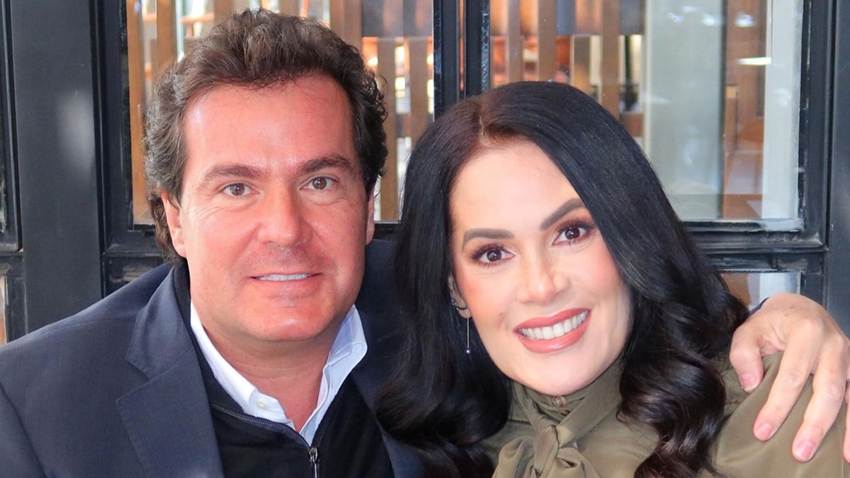 América Guinart se alista para su tercer aniversario de bodas paseando con su esposo por Colombia