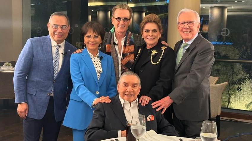 La inesperada reunión de Pati Chapoy con Mara Patricia Castañeda y Joaquín López Dóriga