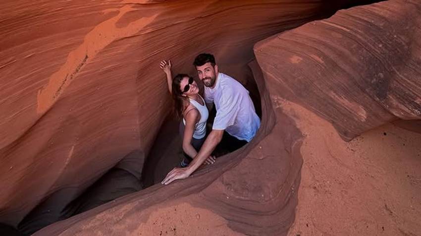 Gerard Piqué y Clara Chía presumen su amor durante sus vacaciones en Arizona