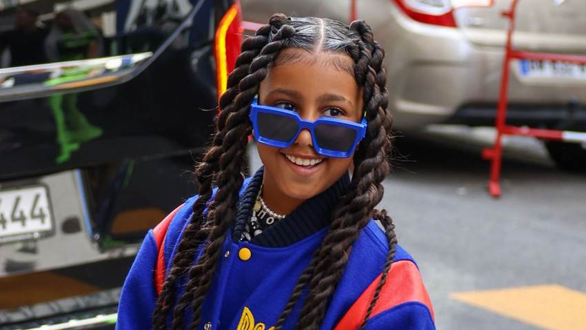 North West, la hija mayor de Kim Kardashian, hace su debut en Instagram, pese a la negativa de Kanye West