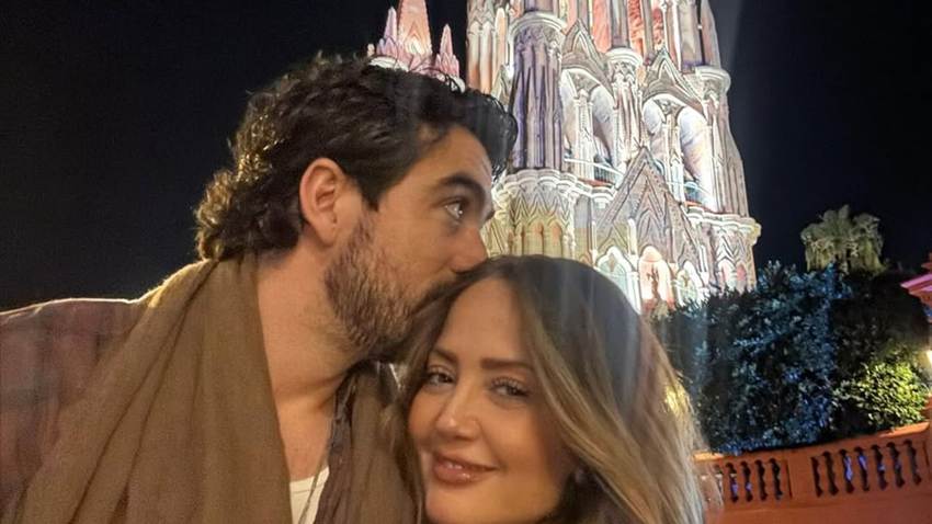 Andrea Legarreta le dedica un romántico piropo a su novio: 'Eres hermoso'
