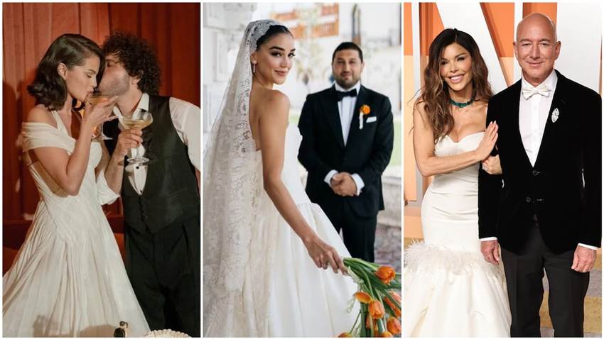 Bodas 2025: Los famosos que sellaron su amor con broche de oro este año
