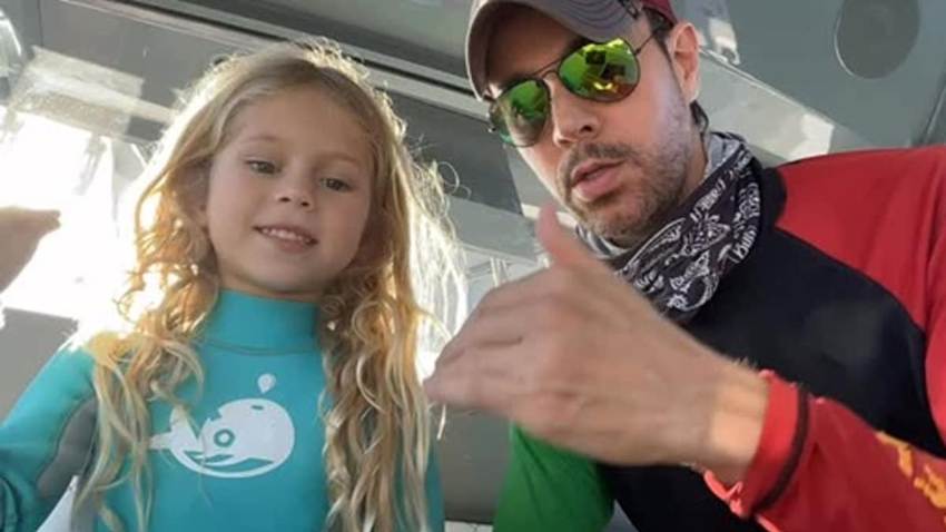 El tierno baile de Mary, la hija de Enrique Iglesias, que vuelve a enamorar las redes