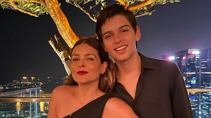 Conmovida, Grettell Valdez celebra el cumpleaños 16 de su hijo Santino