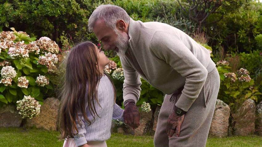 Gianluca Vacchi muestra, con un tierno video junto a Blu, por qué tiene que ejercitarse tanto