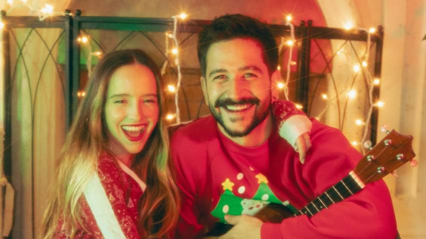 Camilo se declara listo para Navidad con un tierno video junto a Evaluna y sus hijas