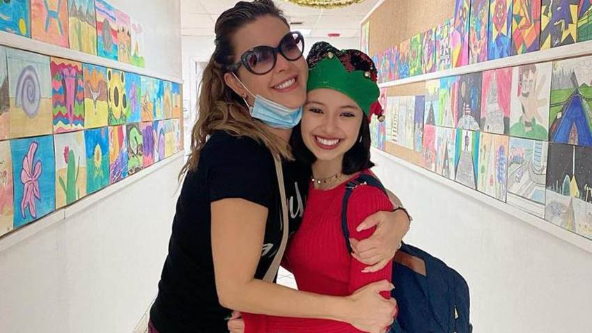 Alicia Machado se opone rotundamente al inusual regalo que su hija le pidió de XV años