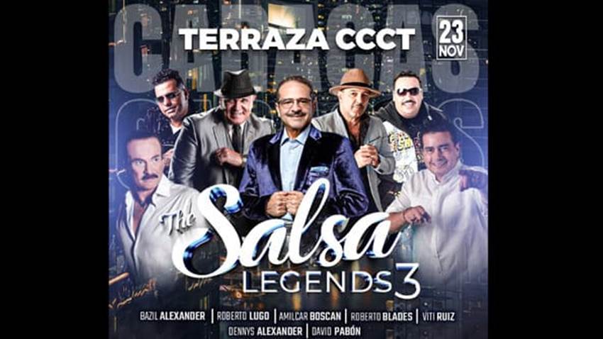 Amílcar Boscán, David Pabón, Viti Ruíz y Bazil Alexander se unen a Roberto Blade y Roberto Lugo en “The Salsa Legends 3”