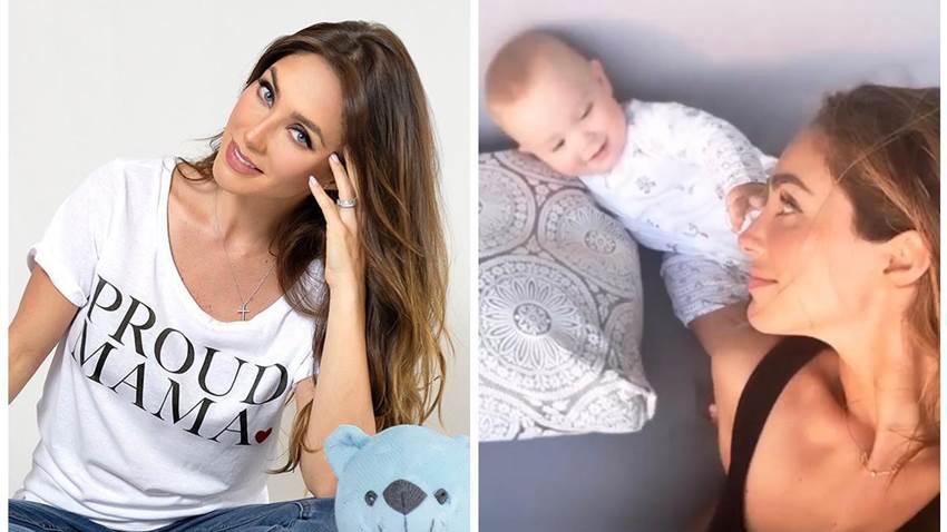 El bebé de Anahí dijo ‘mamá’ por primera vez y así reaccionó la cantante