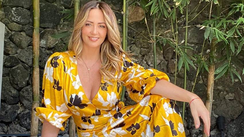 Andrea Legarreta habla del fugaz romance de su esposo con Salma Hayek