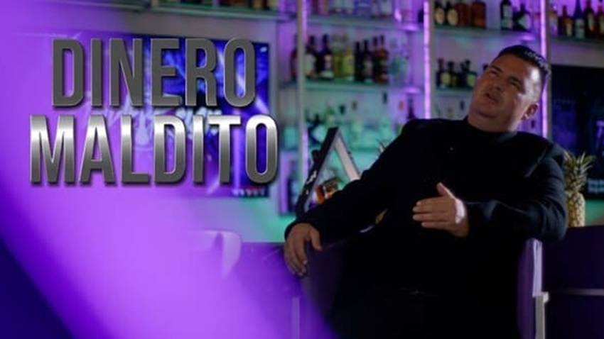 Ángel García promociona un “Dinero Maldito”