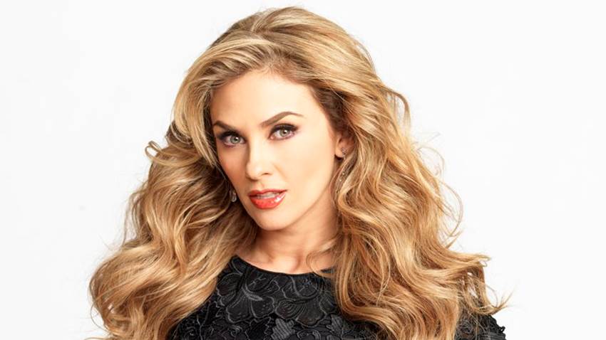 Reportera se disculpa con Aracely Arámbula tras violentar su privacidad