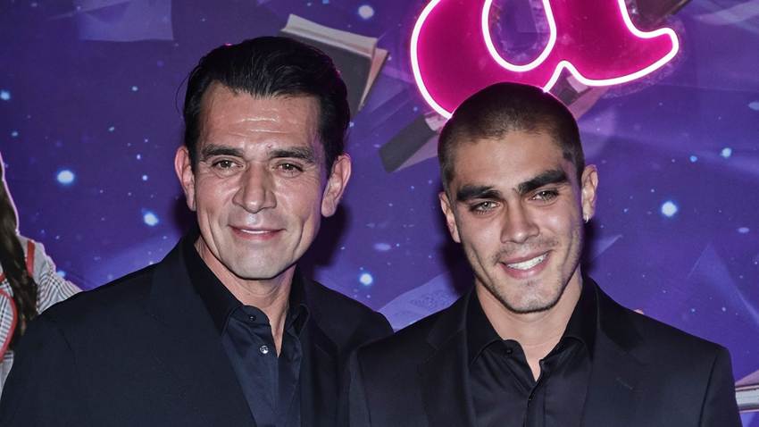 Jorge Salinas presenta oficialmente a su hijo, el atractivo modelo Santiago Salinas