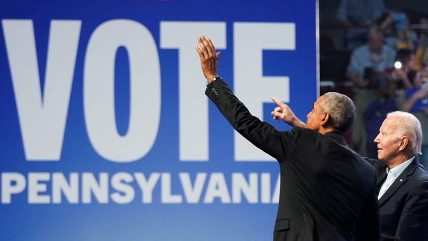 Biden, Obama y Trump en intensa campaña para elecciones del martes
