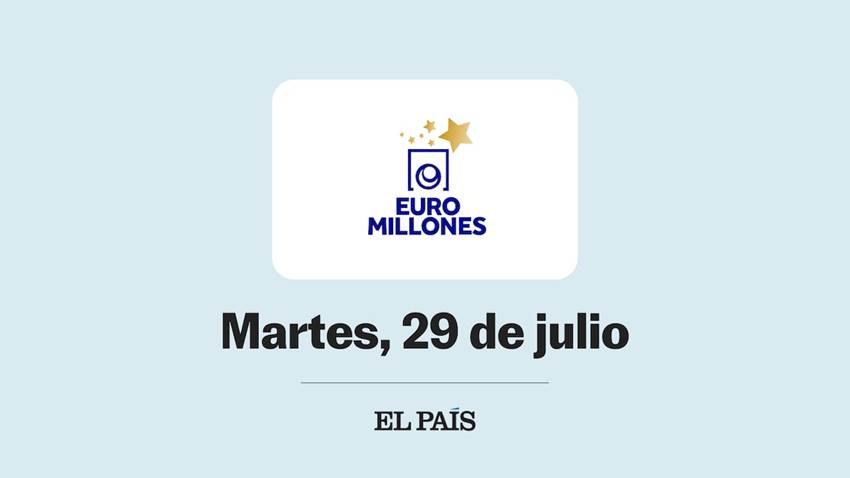 Euromillones: comprobar sorteo del martes 29 de julio