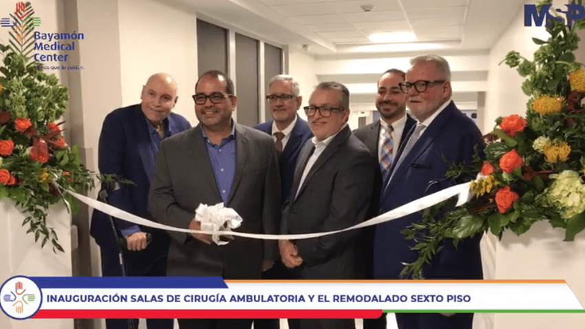 Procedimientos y cirugías ambulatorias tienen nuevos espacios en el Bayamón Medical Center