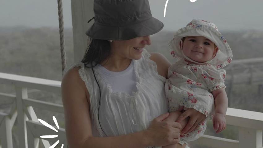 Ana Brenda Contreras se pone sentimental al celebrar los 11 meses de su hija Aria