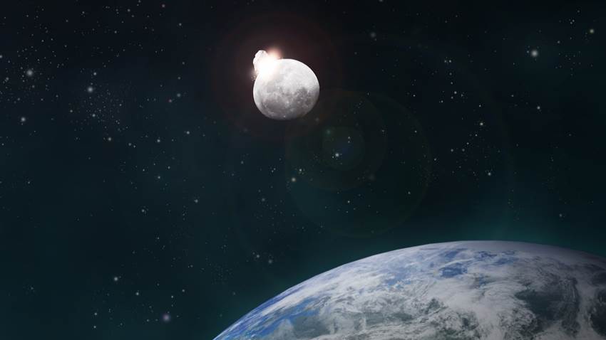 Un meteorito impactó en la Luna y quedó registrado en video: el momento será inolvidable