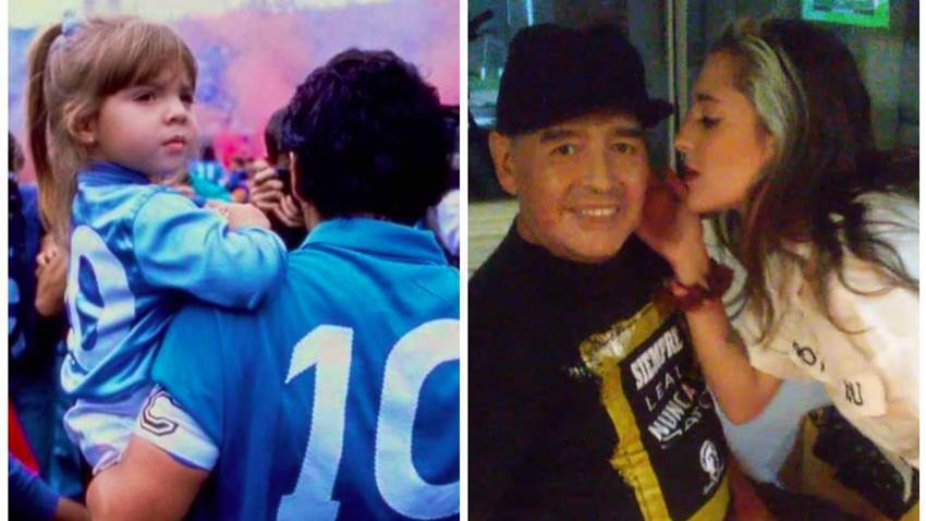 Los últimos y conmovedores mensajes que Maradona recibió por parte de sus hijos