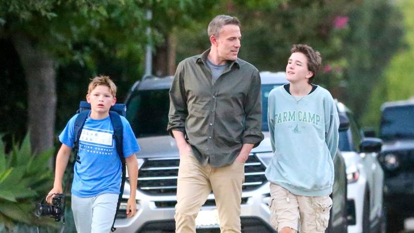 En medio del divorcio, Ben Affleck ‘está donde quiere estar, cerca de sus hijos’, según reportes