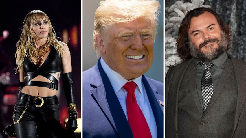 5 celebridades que mejoraron la frase más famosa de Donald Trump para protestar