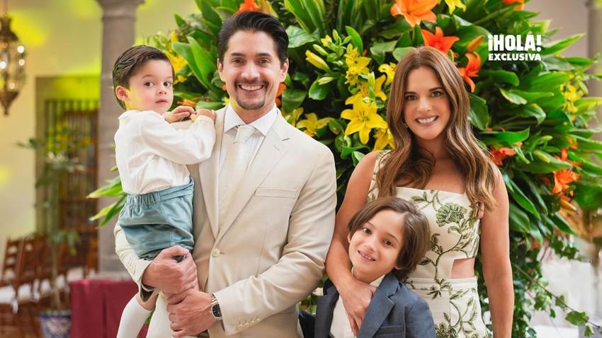 Amor y fe en familia: Daniel Elbittar y Sabrina Seara celebran el bautizo de su hijo Alexander