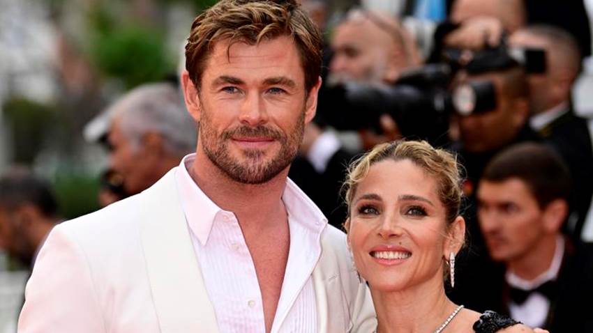 Elsa Pataky y Chris Hemsworth, amor y complicidad sobre la alfombra roja de Cannes
