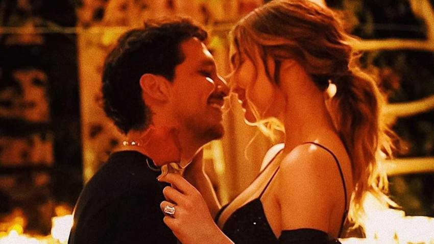 El sospechoso anillo de Belinda que incrementa rumores de boda con Christian Nodal