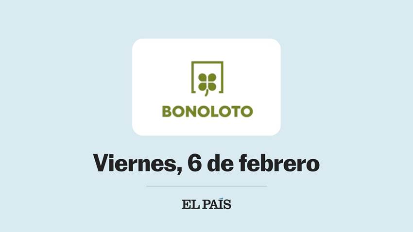 Bonoloto: comprobar sorteo del viernes 6 de febrero