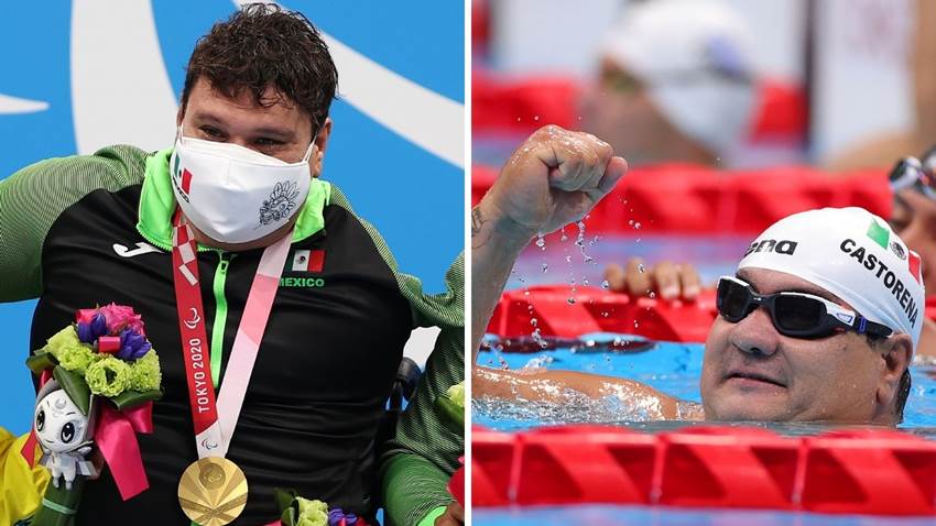 Se quedó huérfano de niño, pero la natación lo salvó: él es Arnulfo Castorena, ganador del oro