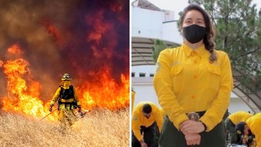 Bomberos mexicanos ayudan a Canadá en el combate de incendios forestales: son un orgullo