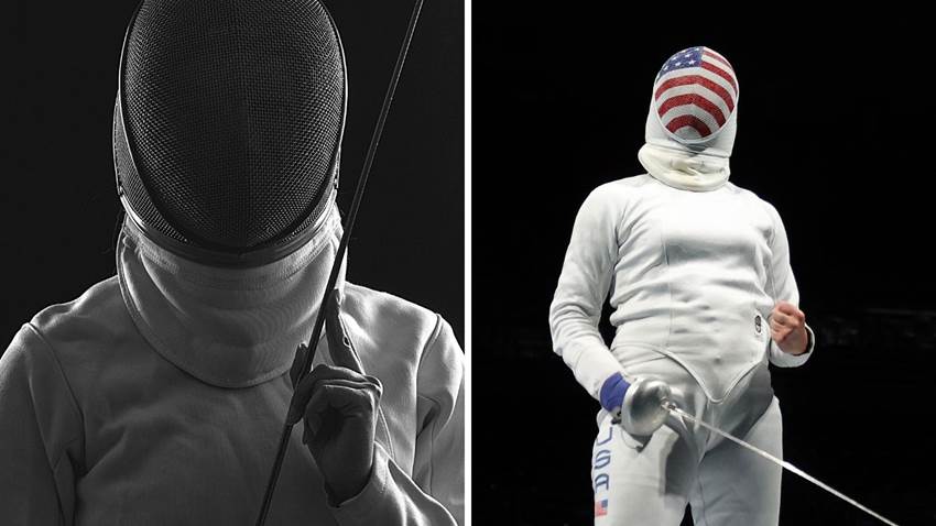 Esgrimistas protestan contra su compañero acusado de abuso sexual en los Juegos Olímpicos