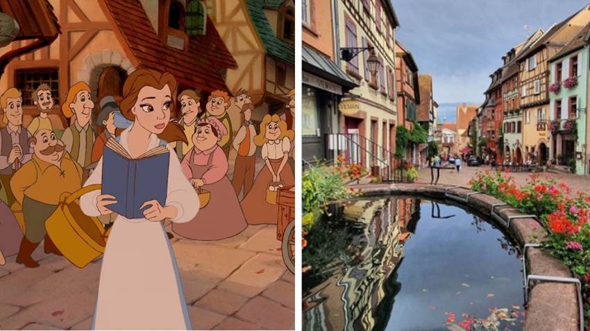 El pueblo de 'La Bella y la Bestia' existe en la vida real y es más hermoso de lo que crees